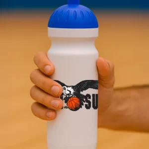 Sportovní lahev bílo-modrá