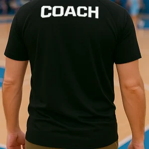 Sportovní triko Coach černé